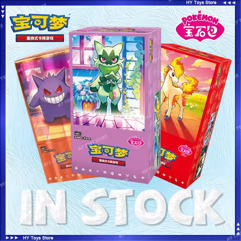 In Stock 100% Original Pokemon Gem Pack5 4 3 Collection Simplified Chinese Vol.5 Vol.4 Vol.3 Scarlet And Violet Booster Box PTCG
