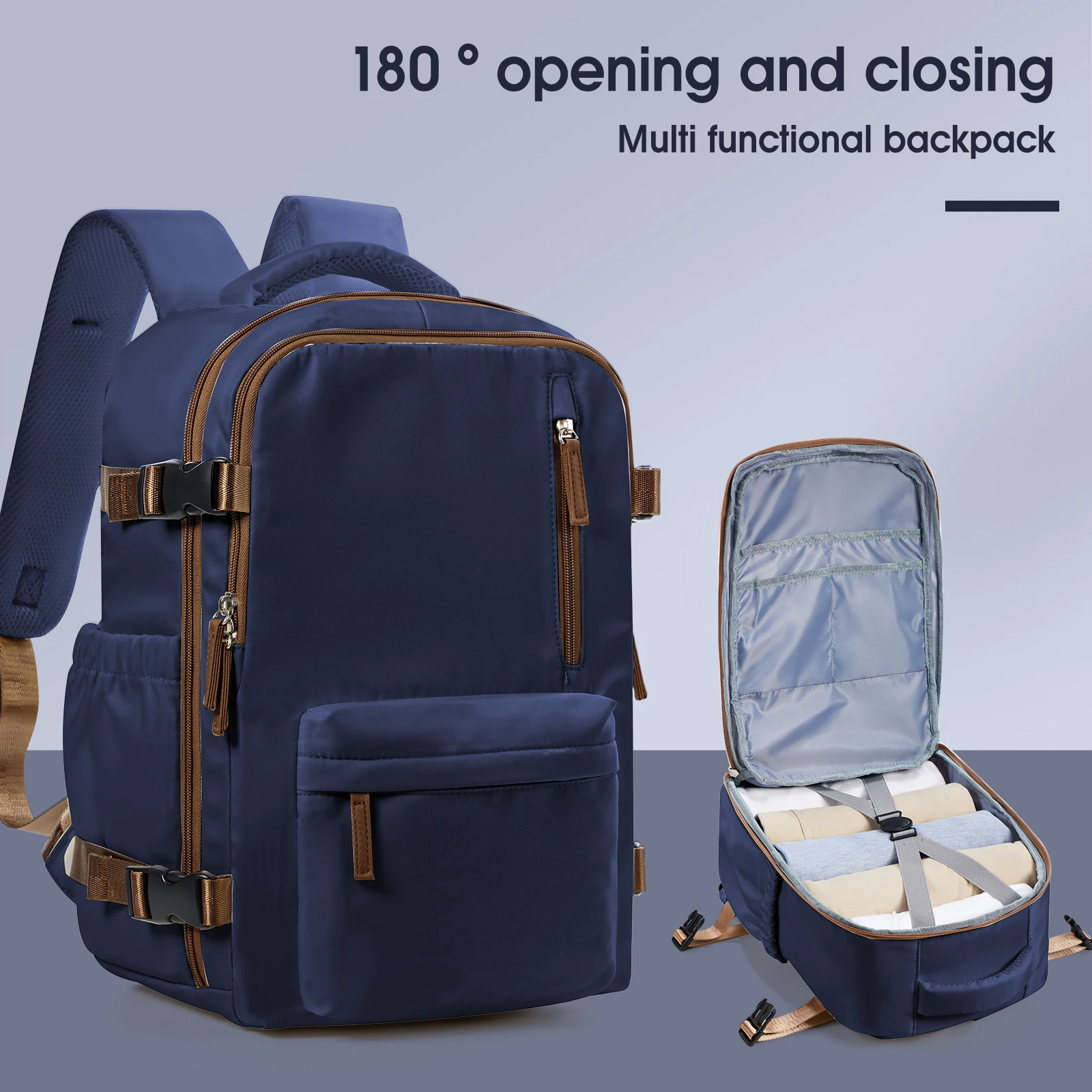 Casual Bussiness Work Travel Backpack College School Backpack, Ryanair Carry-On Cabin Bag Travel Backpack 40x20x25 Hand Luggage