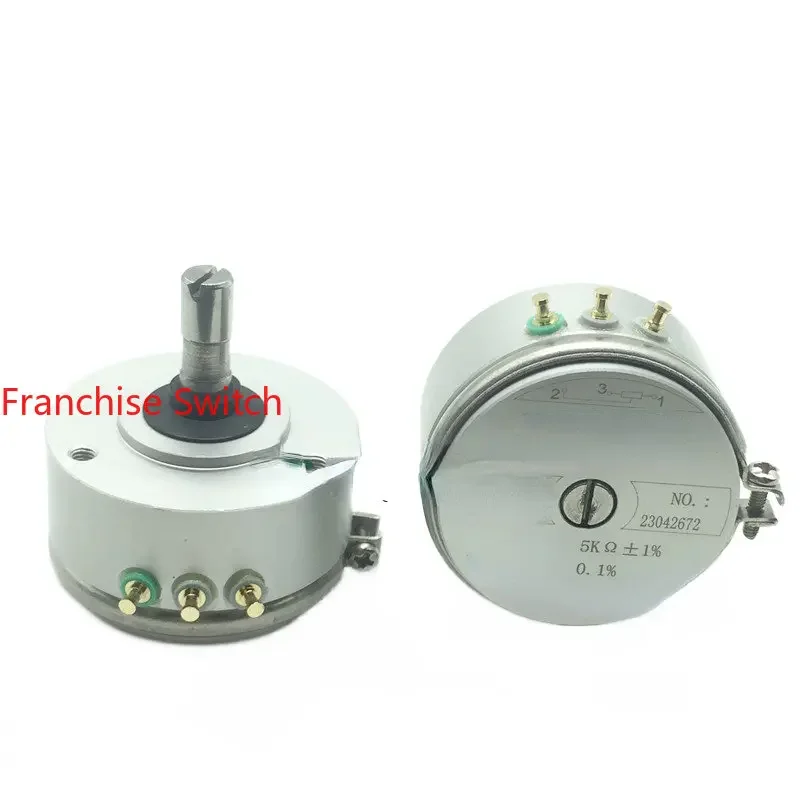 

New Precision Conductive Plastic Potentiometer JWDD35D45K 1% Angular Displacement Sensor