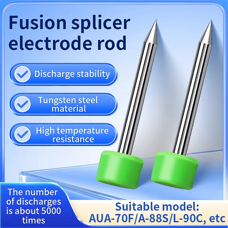 

Электродный стержень COMPTYCO AUA-70F/A-88S/L-90C для сварки оптоволокна, высококачественная электродная игла, до 5000 циклов разрядки