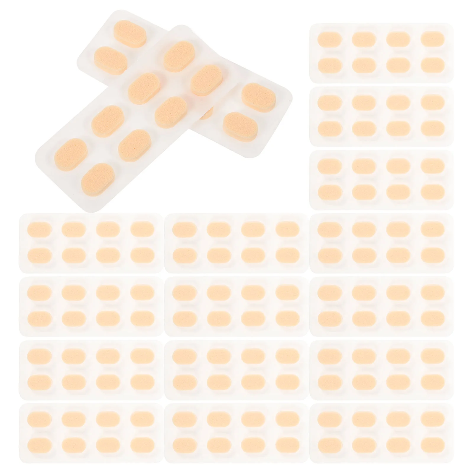 

20 Sheets Anti-slip Eyeglass Holder Foams Nose Cushions Protectors Pads for Glasses Thicken Supplies Sponge