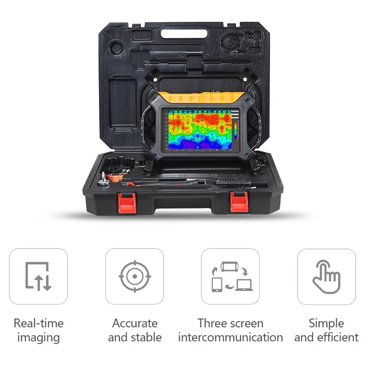 Popular Cheap 16 channels underground treasure gold jade diamond detector machine for 20m detection in Africa