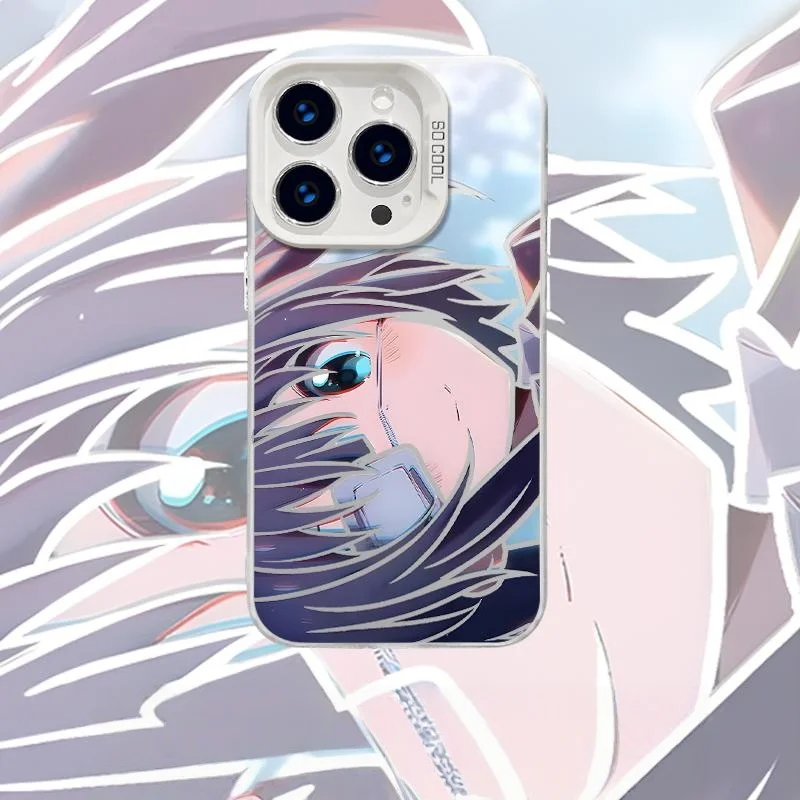 Cute Girl Takanashi Rikka Phone Case for iPhone 16 15 14 13 12 11 17 Pro Max Plus Air mini Take On Me Love Chunibyo Cover