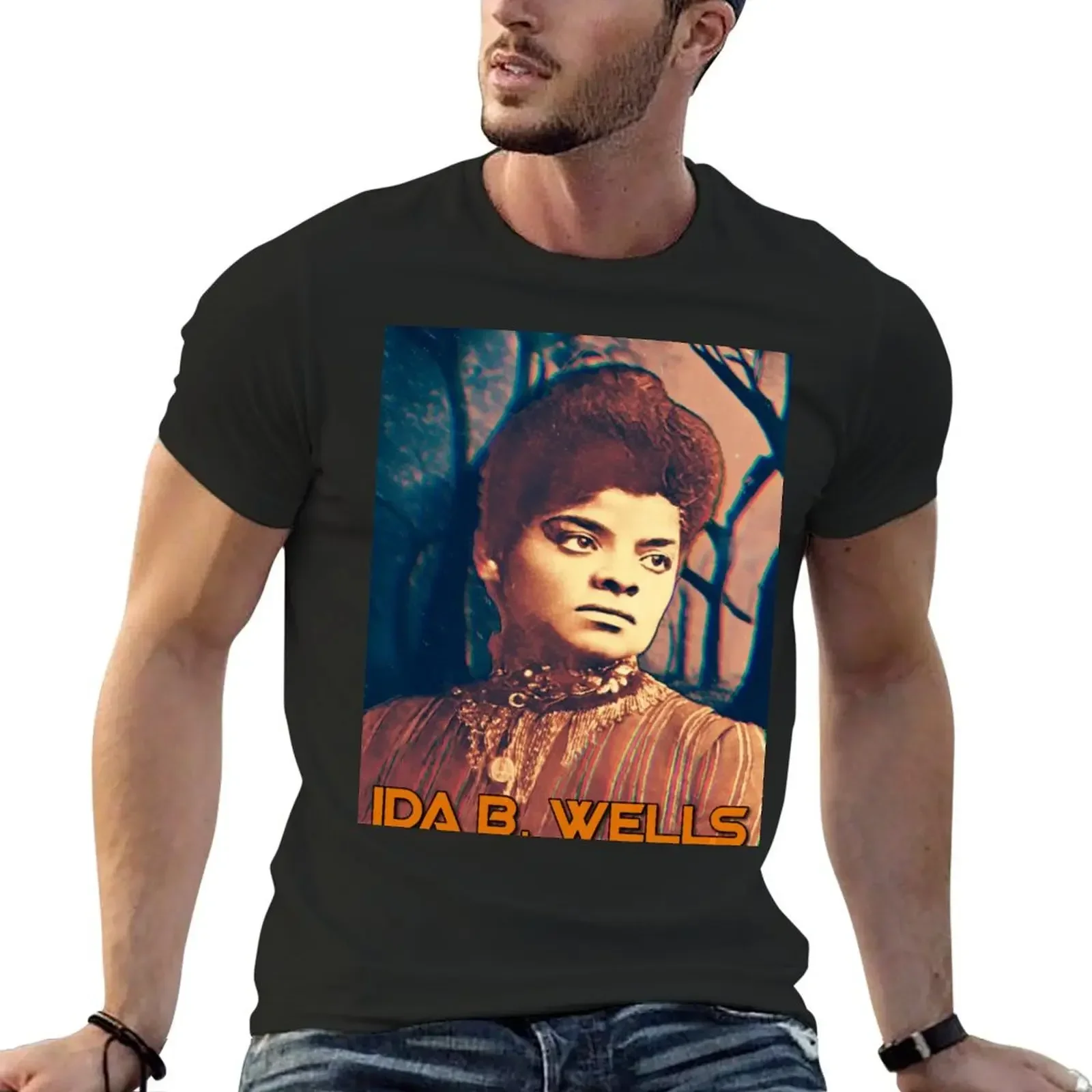 Ida B. Wells (1) T-Shirt anime tshirt sublime quick drying plain black t shirts men