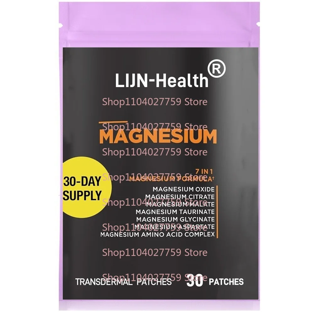 

30 Patches Magnesium Complex Transdermal Patches- Muscle Relaxation, Nerve, & Heart Health