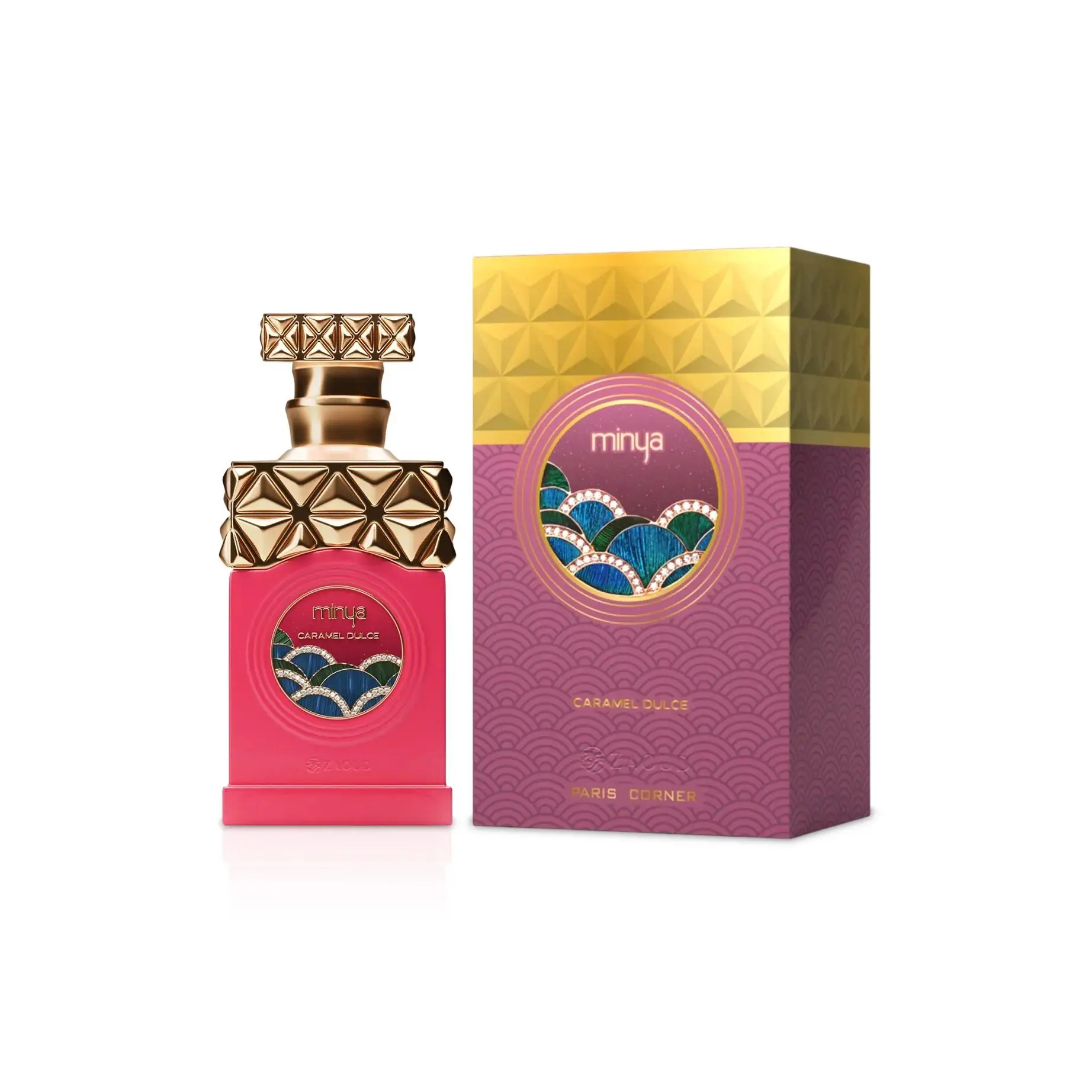 Paris Corner Minya Caramel Dulce 100ML,Perfume para mujer de Larga Duración,Eau de parfum