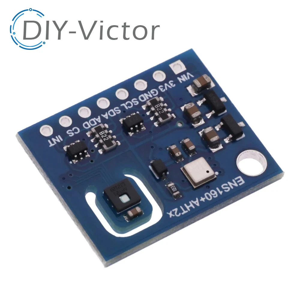 Imagem -03 - Dióxido de Carbono para Arduino Tvoc Qualidade do ar e Temperatura e Umidade Sensor Ens160 Mais Aht21 Ccs811 Co2 Co2