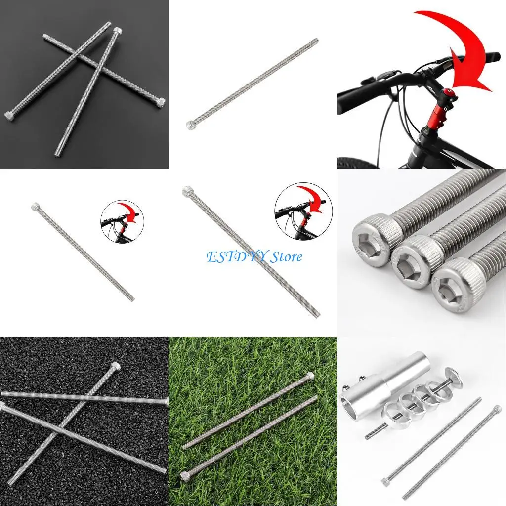 

G6DE Universals Fit Extended Head Risers Screw Compatibility with Mountain Bikes for Quick Easy Installation