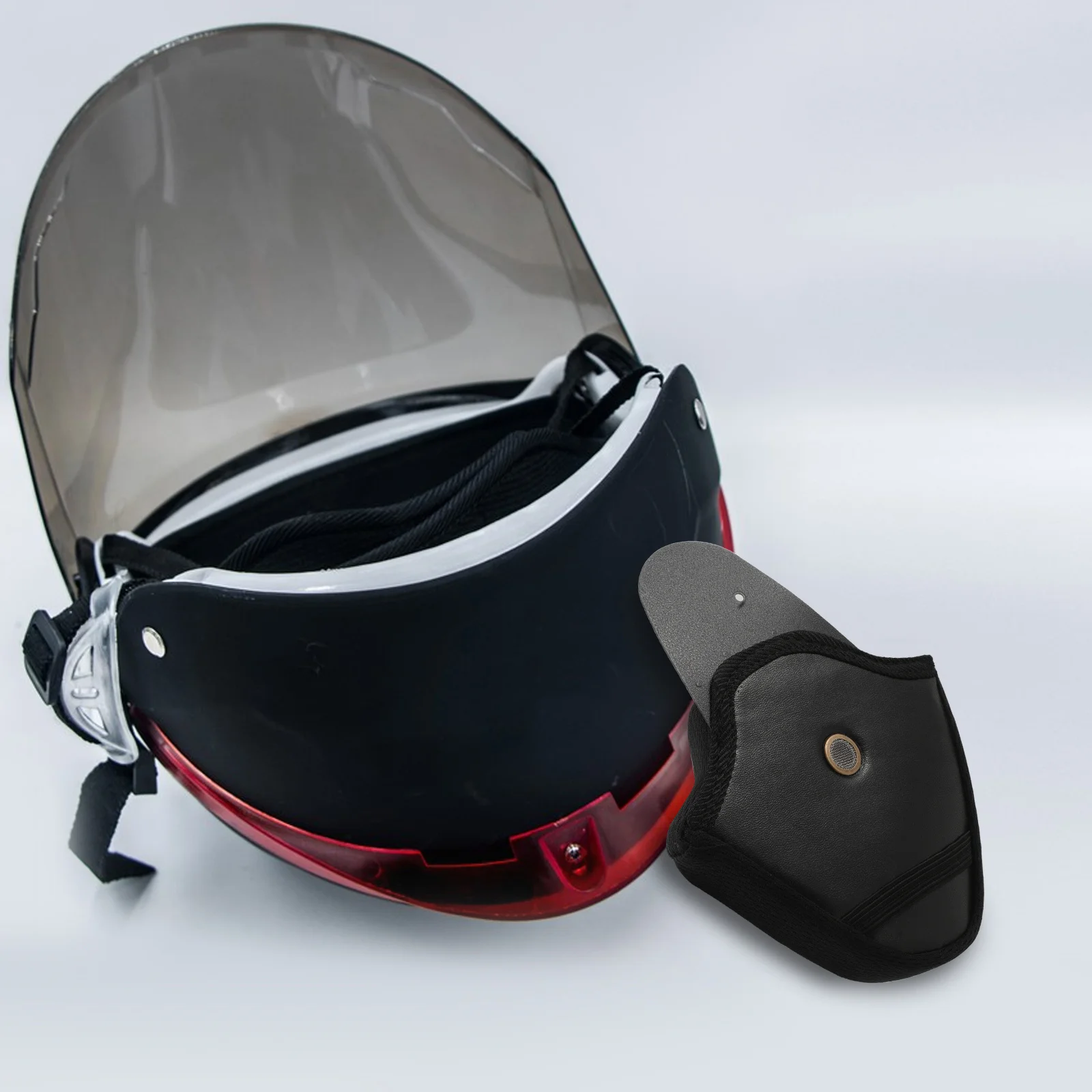 1 paio di cuscinetti auricolari scaldini rimovibili per lunghi viaggi Protezioni per le orecchie a copertura totale Design elegante Ideale per moto e scooter