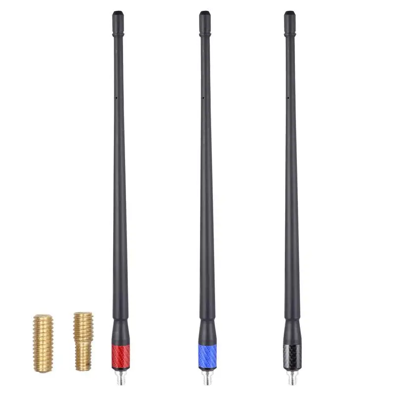 31cm Car Antenna 12V/24V AM/FM Signal Amplifier Aluminum Alloy Strong Receiving Antenna Enhanced Signal For Benz Car Accessories