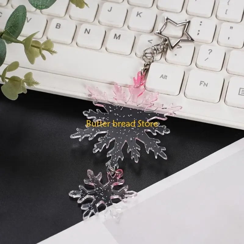 W89C Keychain Holders For Office Desk Students Travelers Keyring Organizers