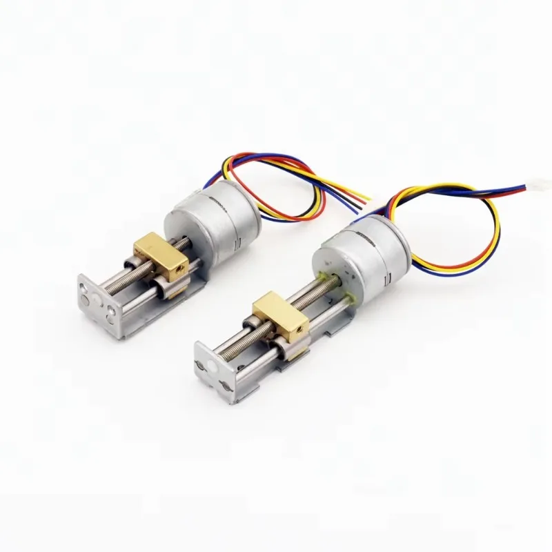 

SM2006 NEMA8 12v Dc Motor Micro Linear Stepper Motor Stepping Linear Actuator with Travel Stroke of 25mm 35mm 45mm 50mm