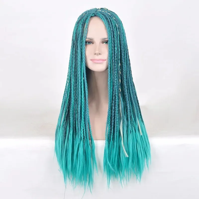 

NewUma Descendants Wig Descendants 2 Cosplay Braided Synthetic Fashion Hair Costume Wig for Women Dreads Wigs + Wig Cap2025