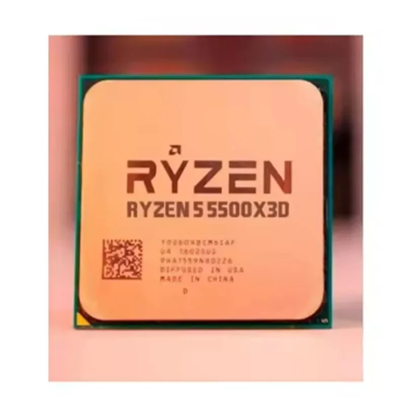 New Ryzen 5 5500X3D 6 Core 12 Thread Desktop Processor L3 Cache 96M