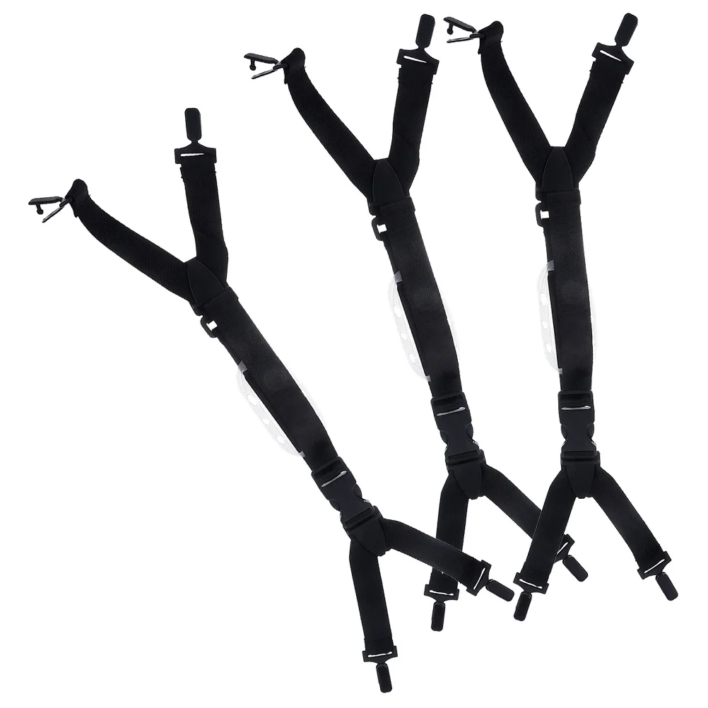 

3Pcs Construction Hard Hat Chin Strap Replacement Heavy-Duty Wear-Resistant Secure Fastening Protective Gear