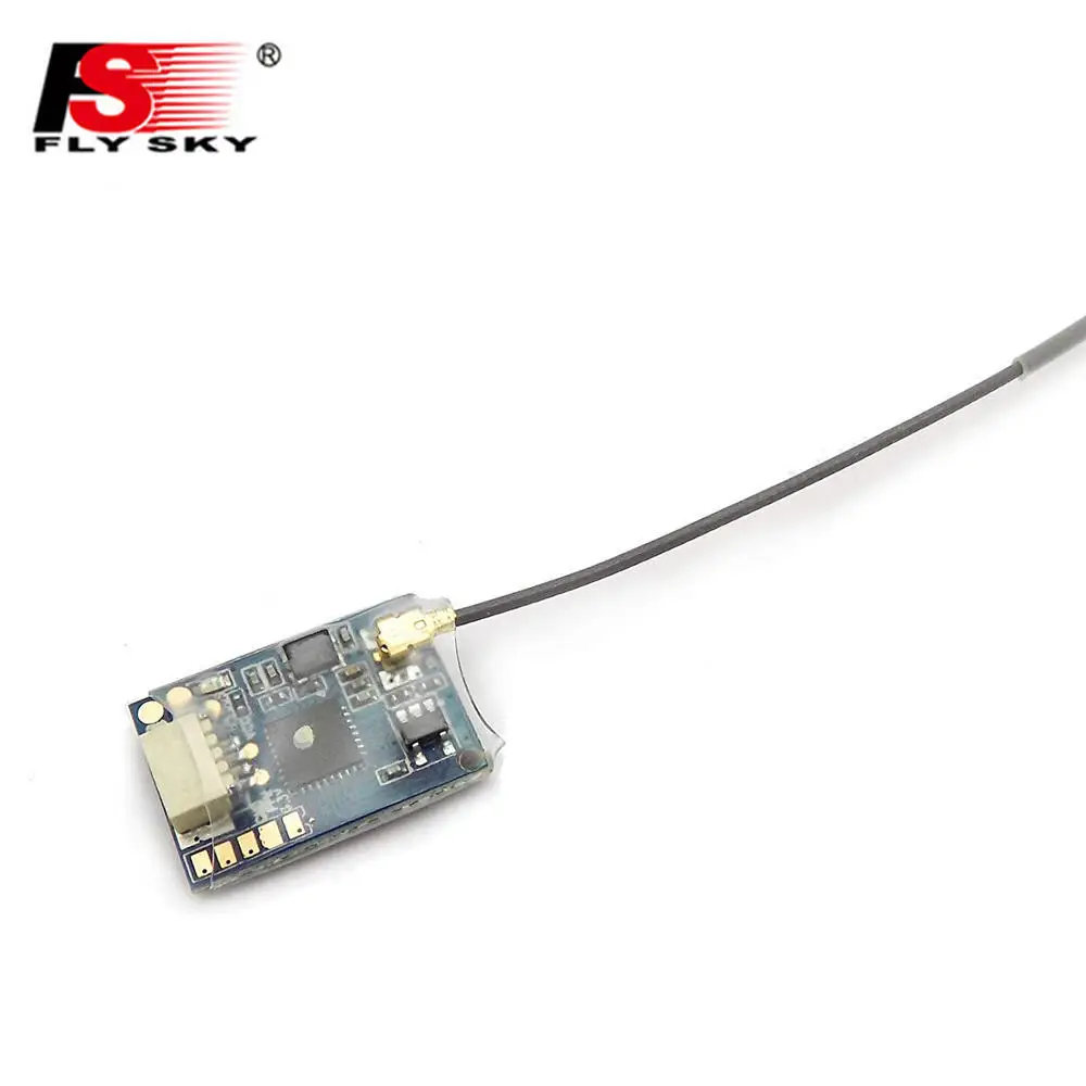 FLYSKY FS-A8S A8S V2 2.4G 8CH Mini Receiver PPM I-BUS SBUS Output for Flysky FS-i6 FS-i6S Airplane FPV Racing Drone Transmitter