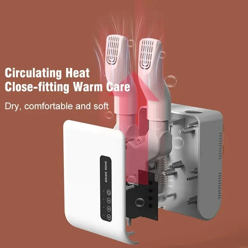 220V Electric Shoes Dryer Bake Shoe Gloves Drying Machine Sterilizer Boots Drier Foot Protector Odor Deodorant Heater Shoe Dryer image 6