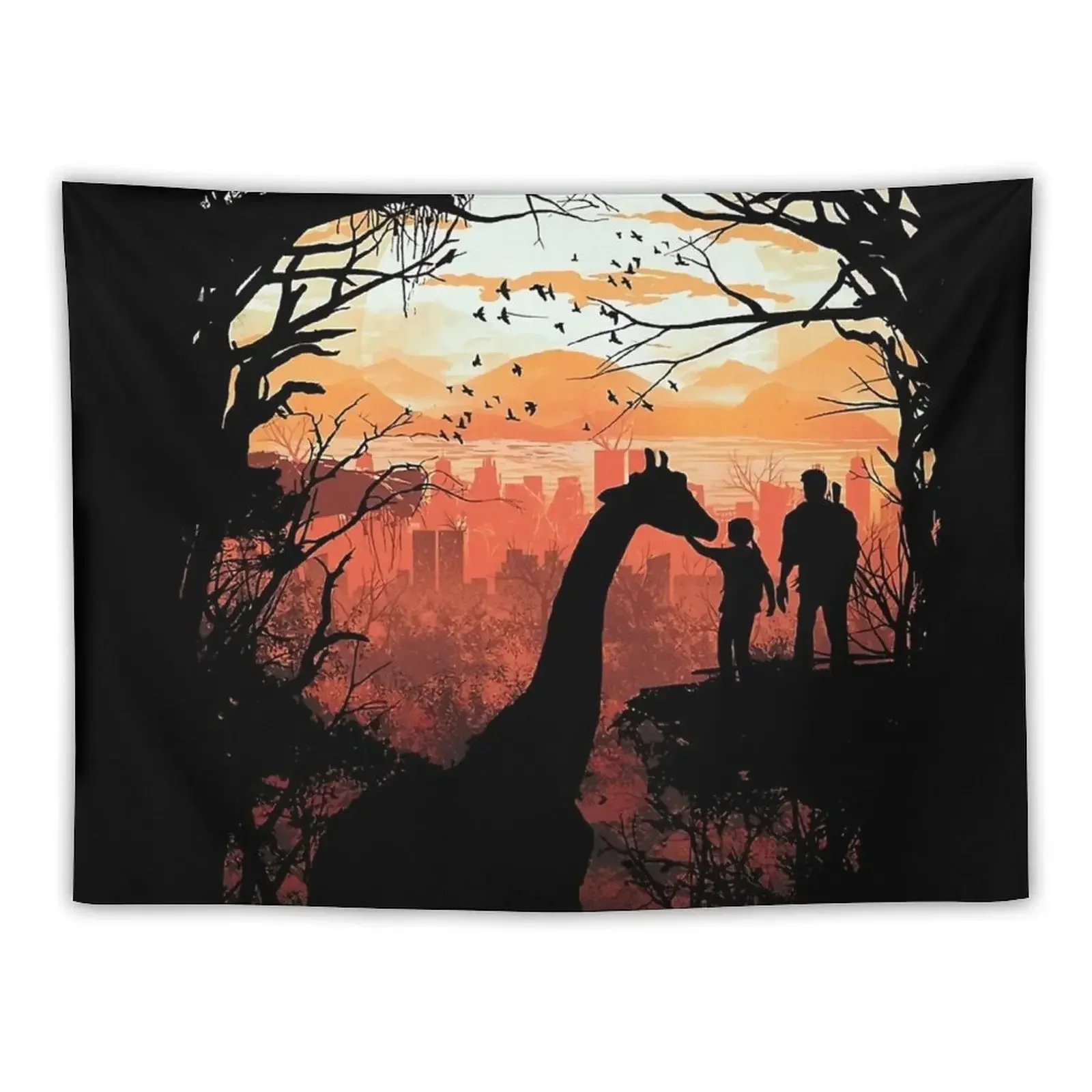 The Last Of Us Tapestry Wall Mural Decoration Aesthetic Tapestry