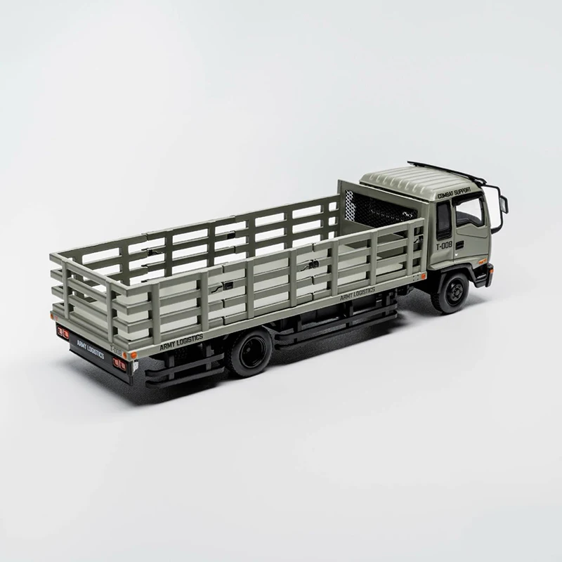 GCD Diecast 1:64 Scale Forward Flatbed Medium Truck Alloy Car Model Static Display Collectible Toy Gift Souvenir Decoration