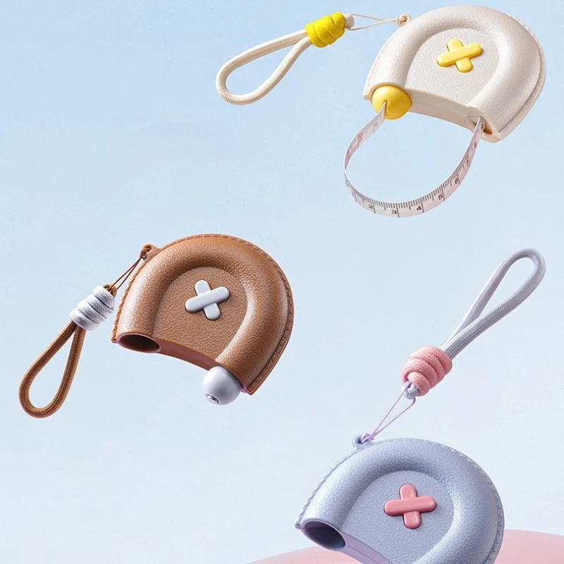 2026 New Magnetic Suction Three-dimensional Ruler, Waist, Chest, Hip, Measuring Ruler, Automatic Shrinkage Portable Tape Measure