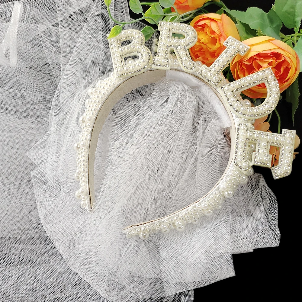 Pearl Bride Headban…