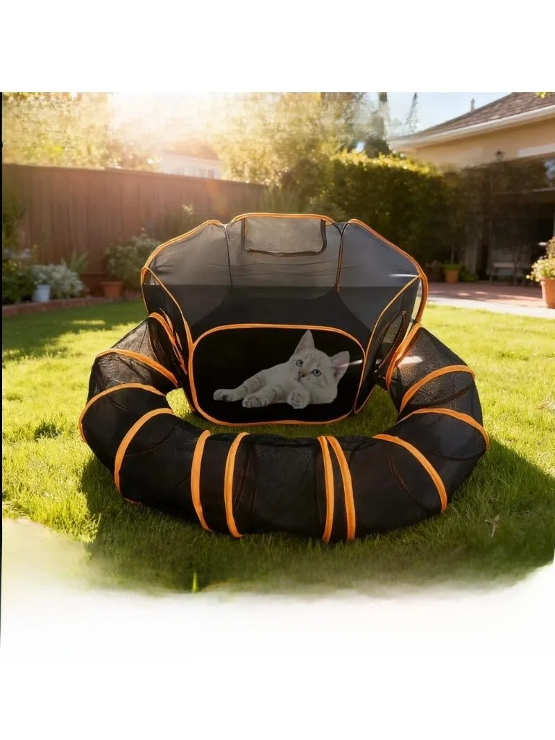 tenda-tunnel-portatile-cuccia-per-animali-domestici-set-con-rete-anti-zanzare-in-filo-d'acciaio-riparo-per-campeggio-e-pesca-all'aperto