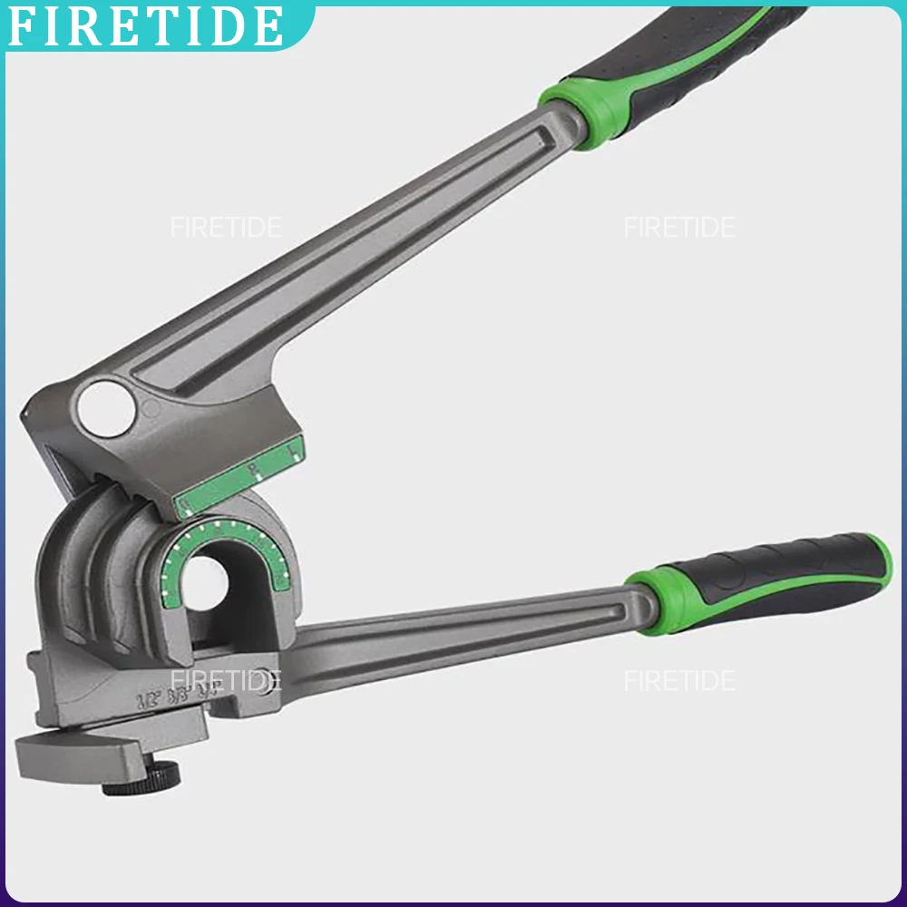 1/4 3/8 1/2 Inch OD Copper Aluminum Tube Bender  3 in 1 Tubing Bender 180 Degree  for HVAC Refrigeration Repair Tube Bender