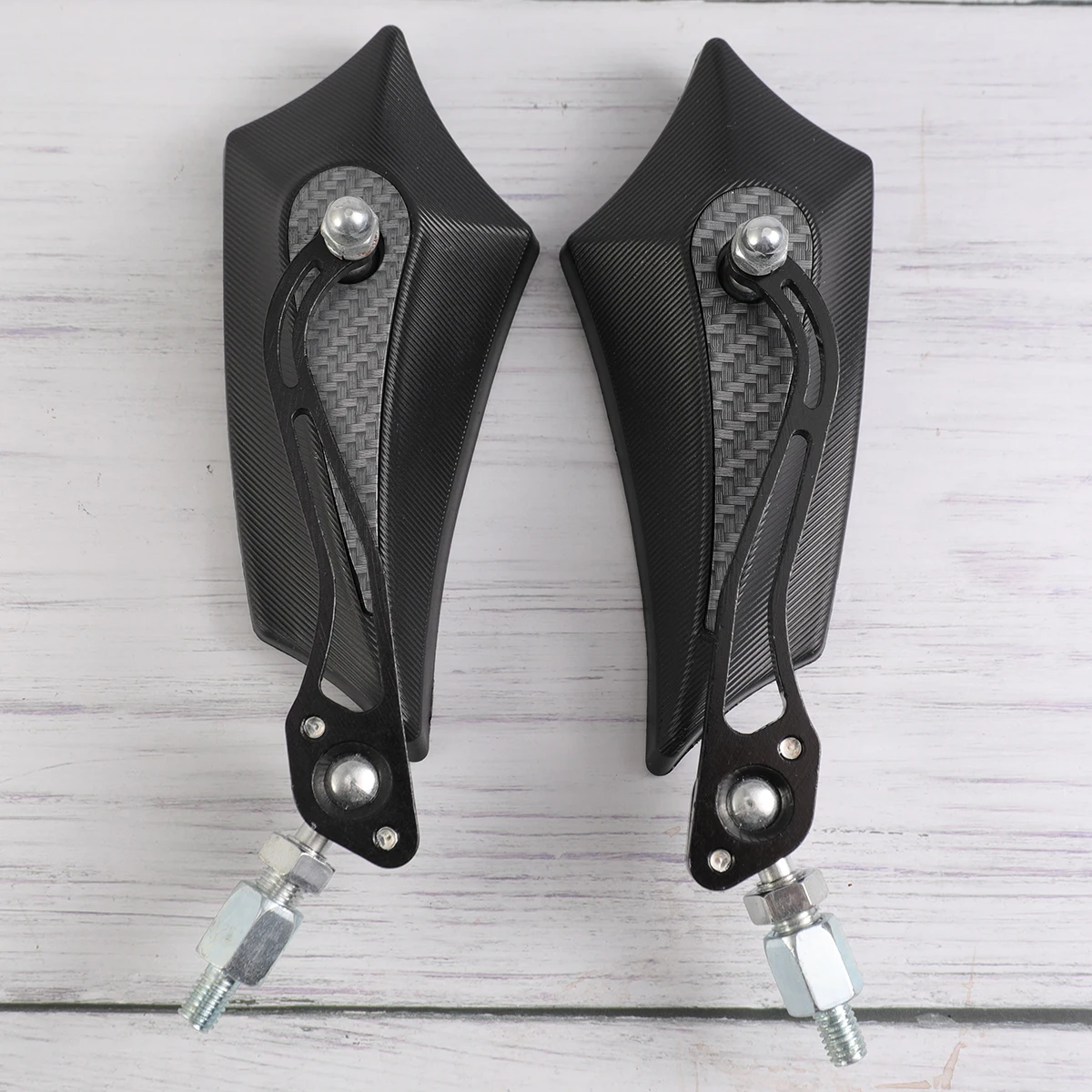 

2 Pcs Cycle Rear View Mirror Rearview Motorbike Mirrors for Handlebars Electric