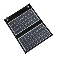 20W 5V Folding Solar  Charger Portable 5V  Dual USB Output Waterproof Foldable Solar Panel Battery Charger for Mobile Phone