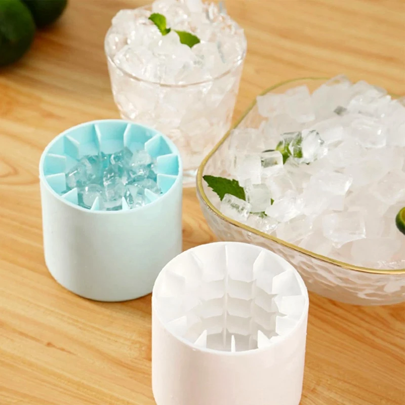 Silicone Ice-Cube Tray Ice Bucket Tailer 2Pcs Ice-Cube Tray Ice-Cube Mould Ice-Cube Mould