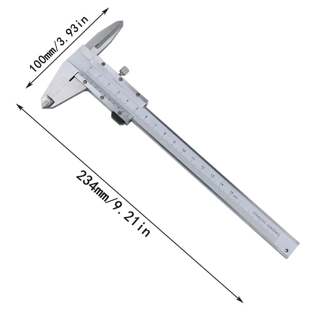 0-150mm Upper Jaw Extended I.D. Deep Bore Bore Gauge Longer internal jaw caliper  6