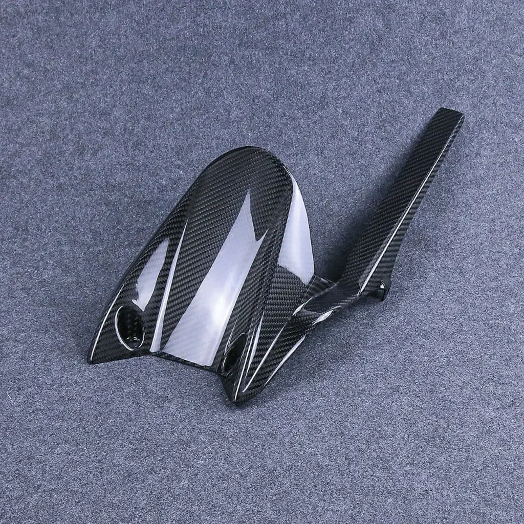for  carbon fiber motorcycle accessories street triple 765 2017+ Rear Fe nder Hugger / Chain Guard