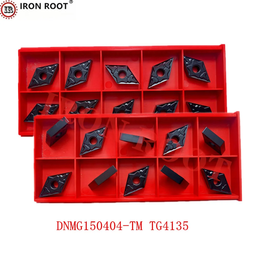 IRON ROOT DNMG150404, DNMG150408,DNMG150412 .TM,MSTG4135 CNC Lathe Turning Tool Carbide Turning Tool Insert MDJNR MDQNR