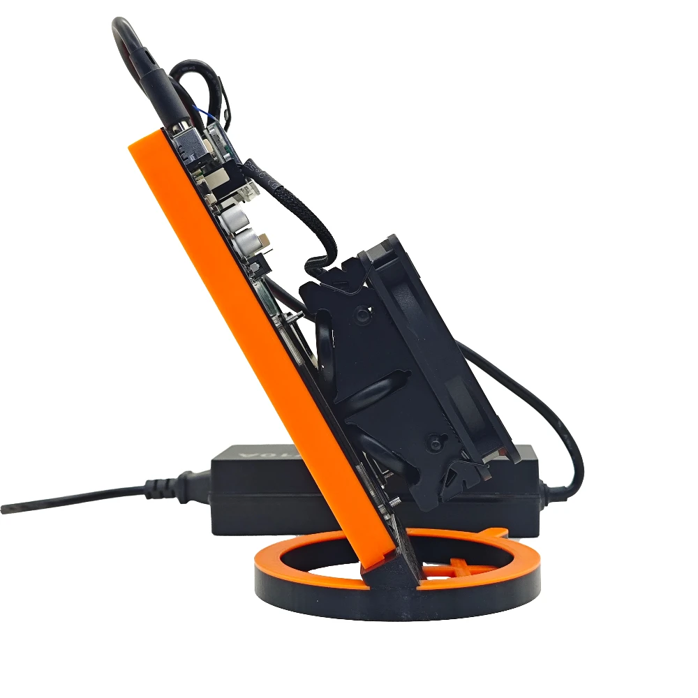 Bitaxe NerdQaxe 4,8 75 Вт ASIC Miner BTC Miner Новые вентиляторы с открытым исходным кодом Bitaxe NerdQaxe 4,8T