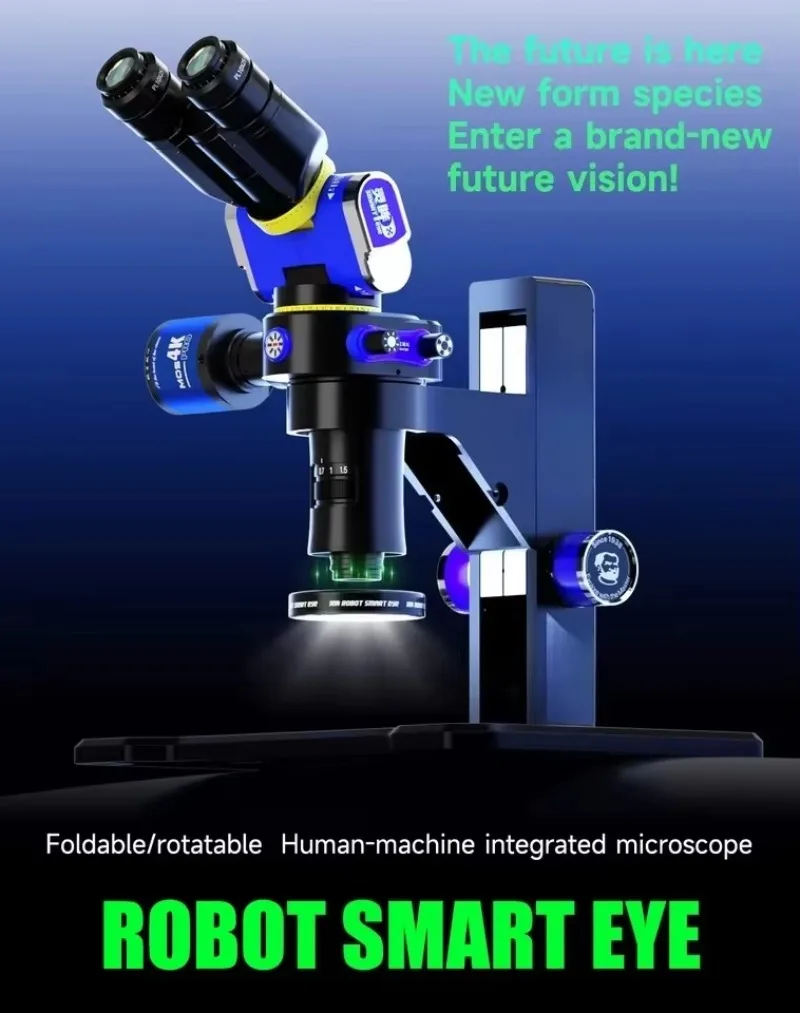 

【Popular】 Mechanical Smart Eye Microscope 0.7X To 4.5X Continuous Zoom For Main Board Phone Repair Microscope Tool
