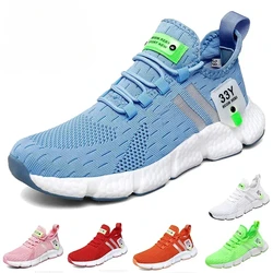 Men's Outdoor Unisex Sneakers Summer Breathable High Quality Man Running Lightweight Tennis Shoe for Men Tênis Masculino Mulher