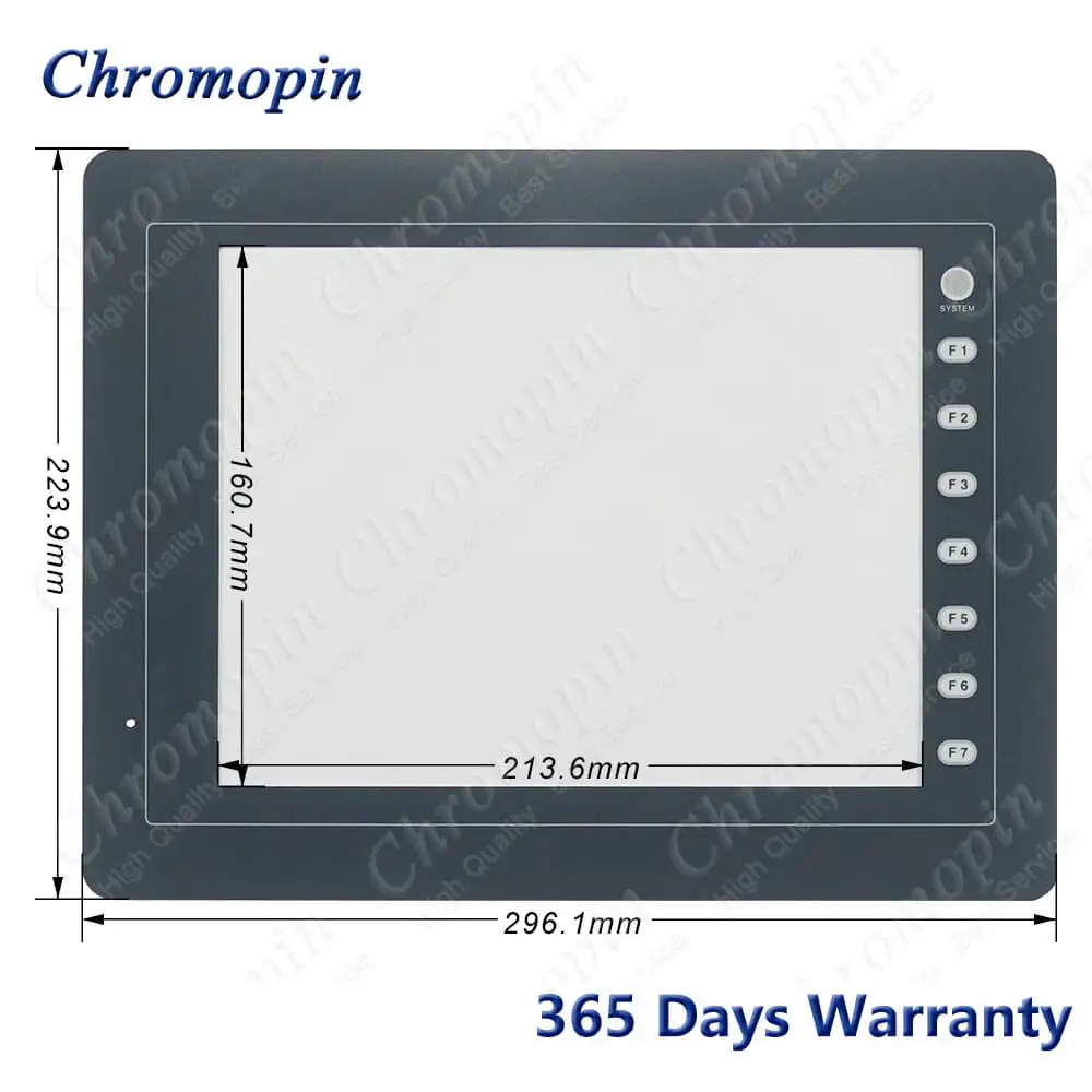 Imagem -05 - Digitalizador de Vidro do Painel de Tela de Toque Sobreposição Frontal Película Protetora V810-t V810td V810 t V810 td