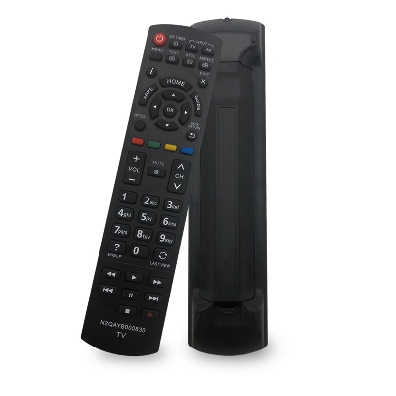 Mando a distancia de plástico para TV, Compatible con Panasonic N2QAYB 000830   Televisión