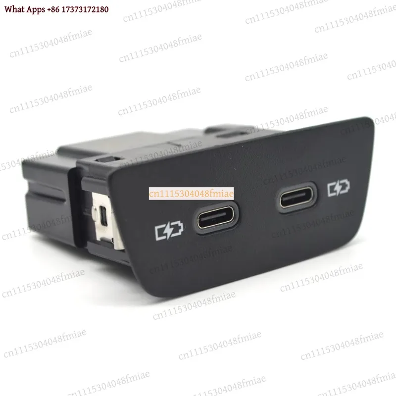 k3 Dual Type-C USB Port 2G6035718, MQB EVO Charging Interface Replacement for VW Golf MK8 Polo ID3 T-Roc