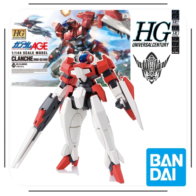 

Assembly model Holiday Gifts Ornaments Mecha figure Action doll Trendy toys Bandai Original 1/144 HG AGE 28 Crane Snow