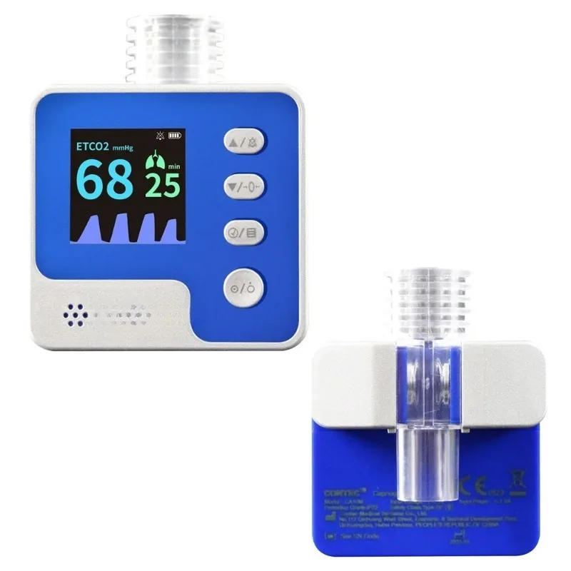 

Instrument Me-dical Equipment for Pets Portab=le Capnograph S-mart Human ET-CO2 Sensor Veteri-nary