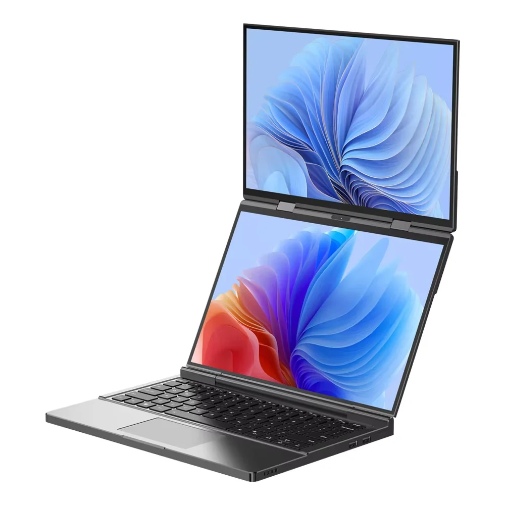 ¡Nuevo 2025 Versio En stock! GPD DUO Pantalla táctil dual de 13 pulgadas Procesador AMD AI 9 HX 370 32 GB RAM 1 TB SSD Portátil de negocios