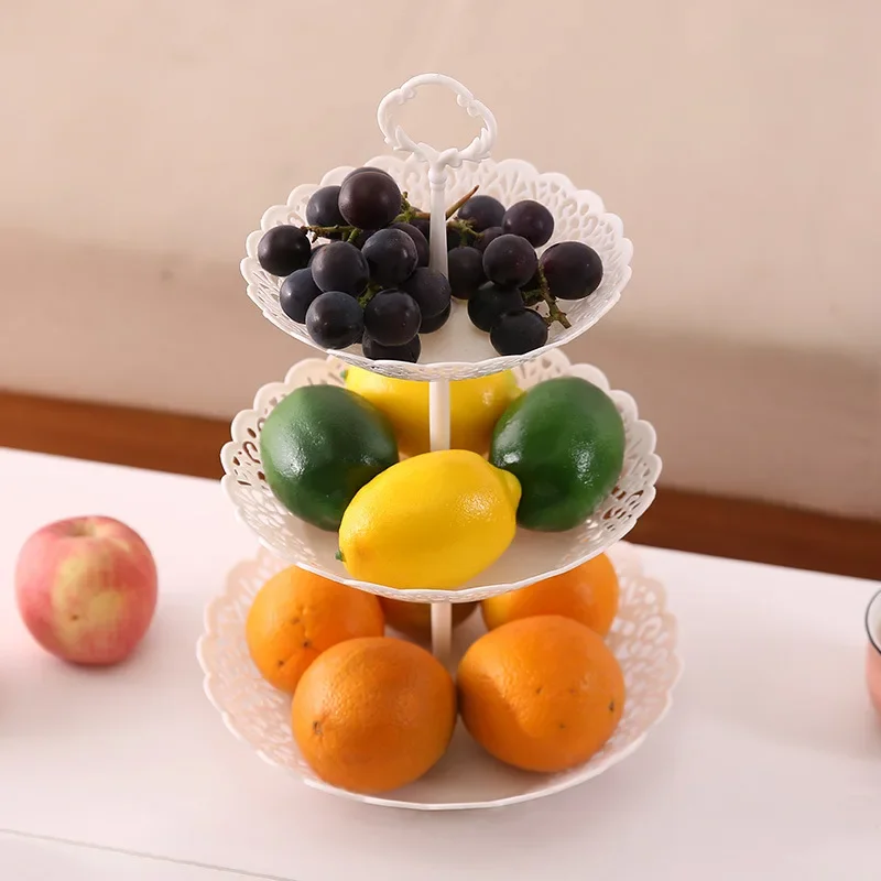 Multi-function Living Room Candy Tray Creative Multi-layer Nordic Snack Plate Fruit Basket Tableware Fruit Plate Table Bowl