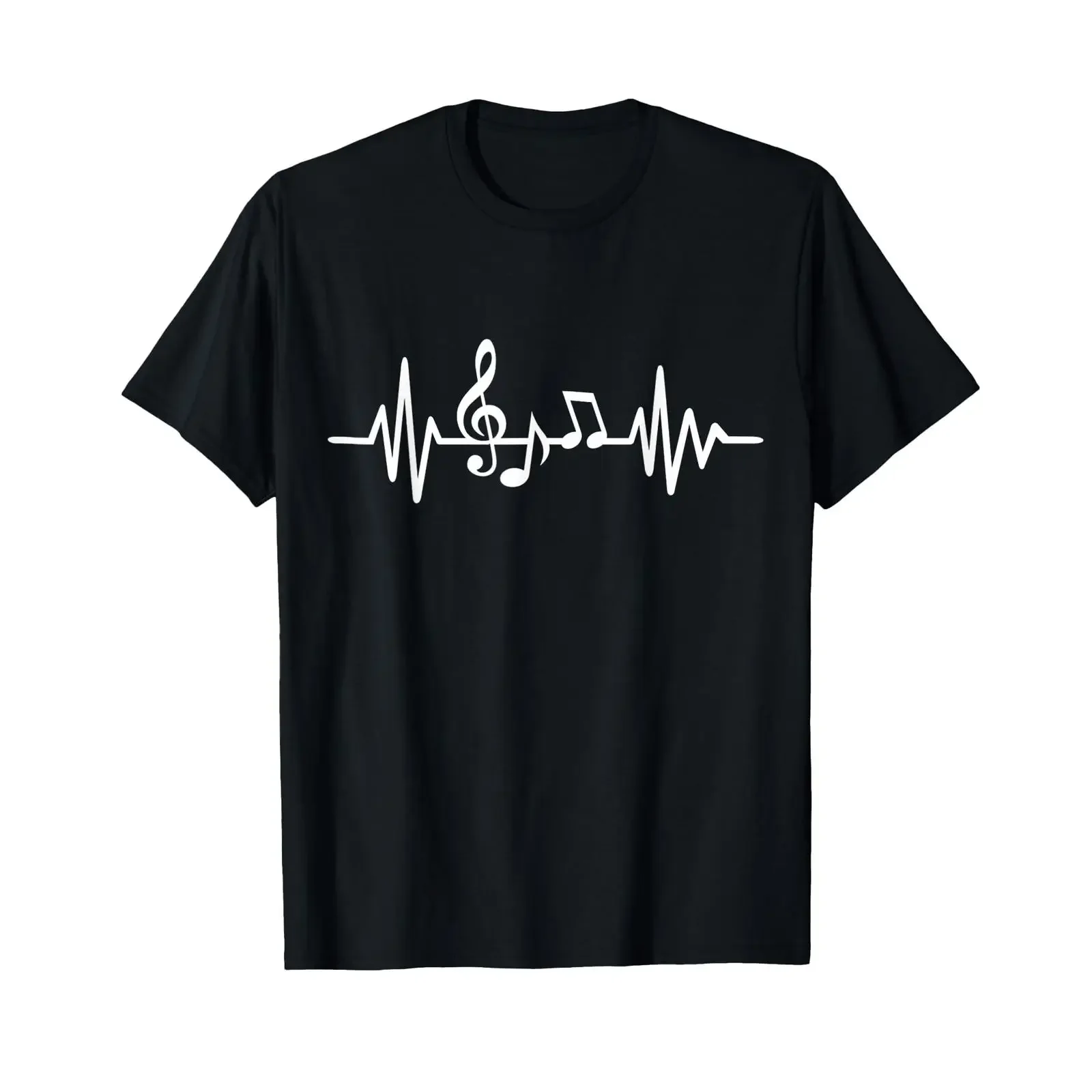 Music Frequency T Shirt vintage Washed Casual streetwear Stretched Stylish fashion graphic homme Versatile designer clothes