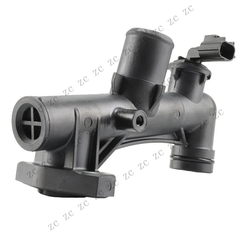 S+ NEW For Ford Escape Taurus Fusion AJC11517Z Engine Coolant Water Pipe & Sensor