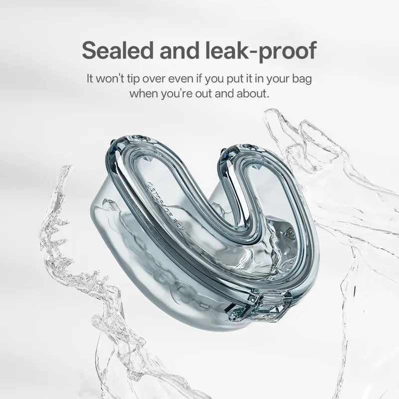 Leakproof U-Shaped Sealing Clip Box Portable Travel Storage Food-Grade Silicone Seal for Washing Soaking
