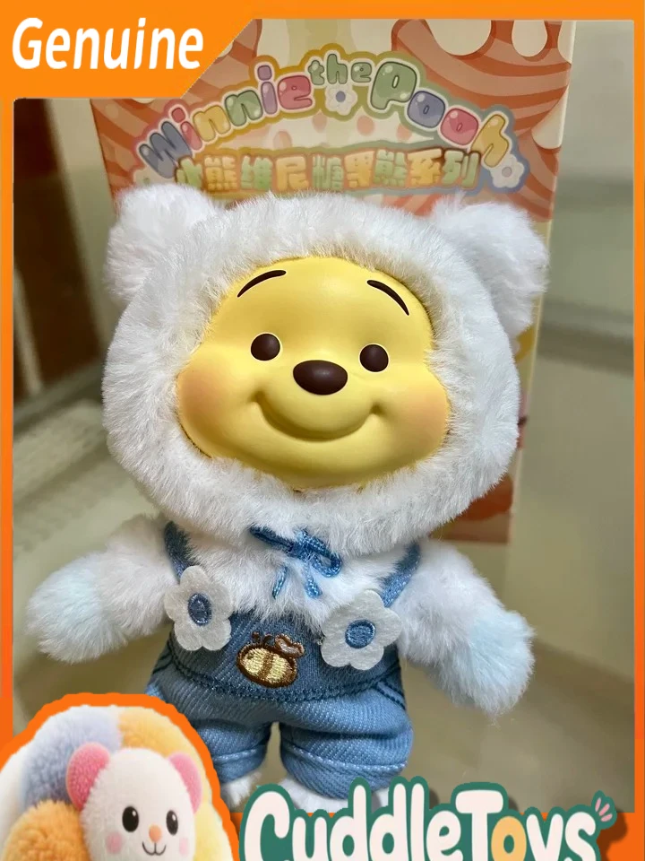 

Аутентичные виниловые плюшевые слепые коробки Disney Winnie The Pooh Candy Series, милые подарочные украшения