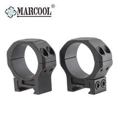 Marcool 2PCS Hunting Rifle Scope Mount Ring for Dia 34mm Tube Picatinny Tactical Mount 7075 Aluminum 1.00‘’ 1.20‘’ 1.45‘’ New