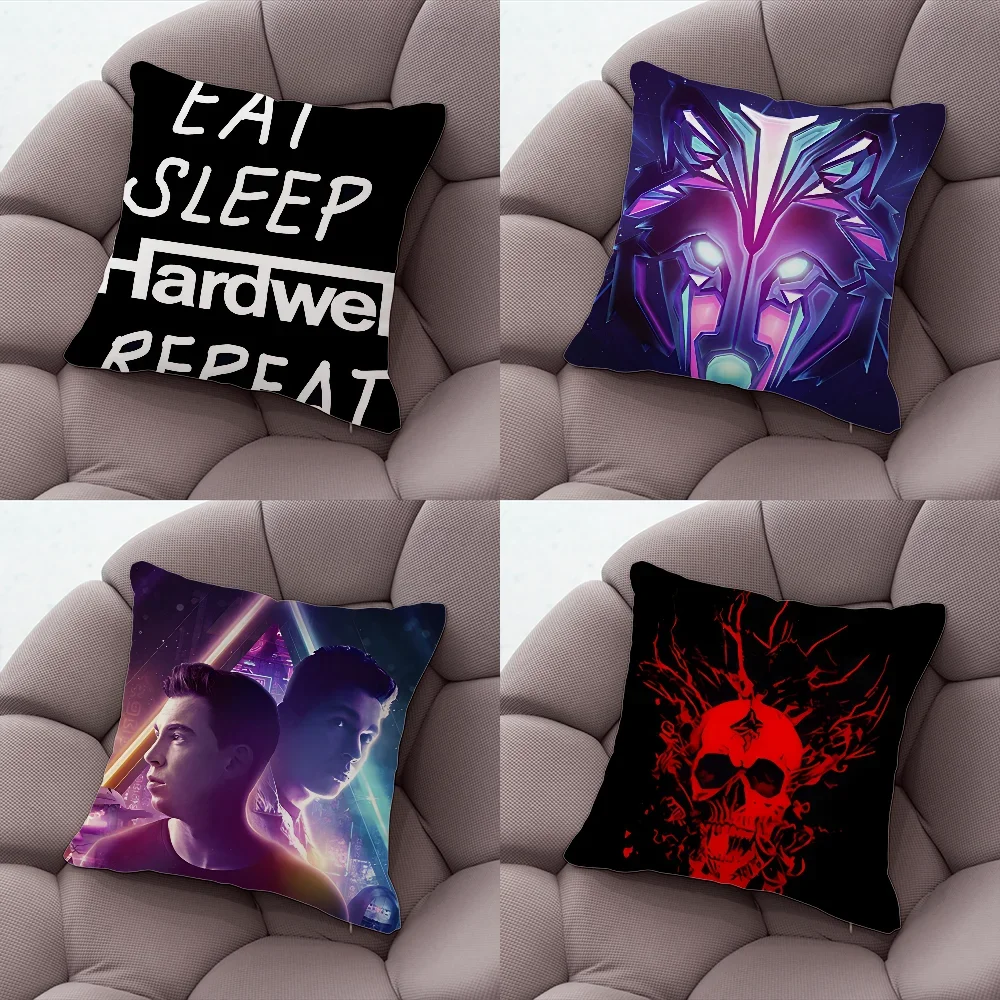 

DJ H-HardwellS Remix Pillow Case Pillow Case Living Room Sofa Cushion Cover Suitable For Home Bedroom Room Decoration
