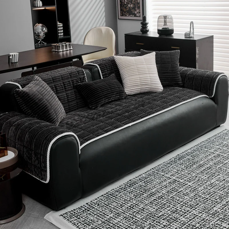 جديد رشاقته أفخم غطاء أريكة عدم الانزلاق الأريكة منشفة حصيرة بلون جميع المواسم العالمي الأرائك الغلاف لغرفة المعيشة شوبافا 커wers #6